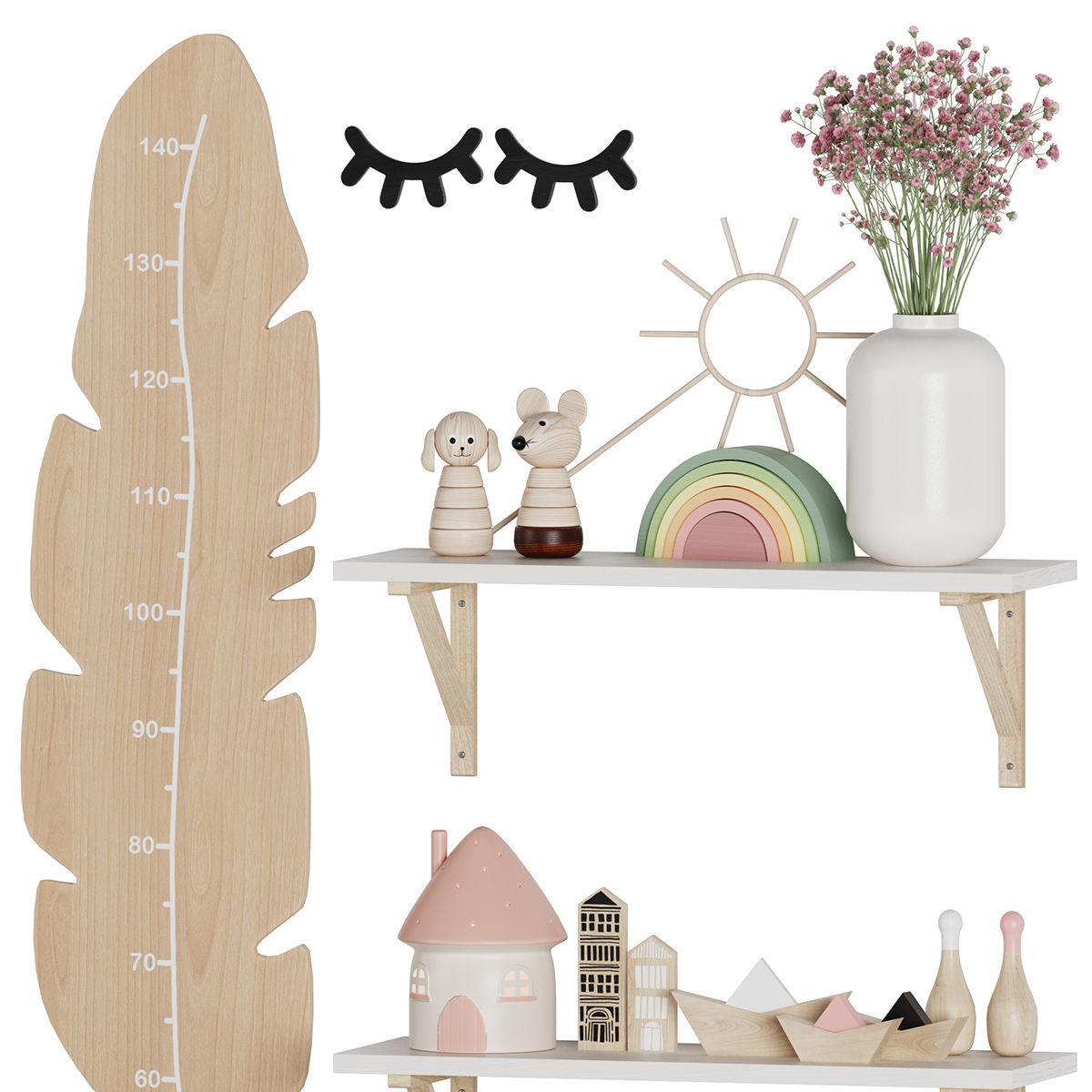 children decor 07 3D model_3