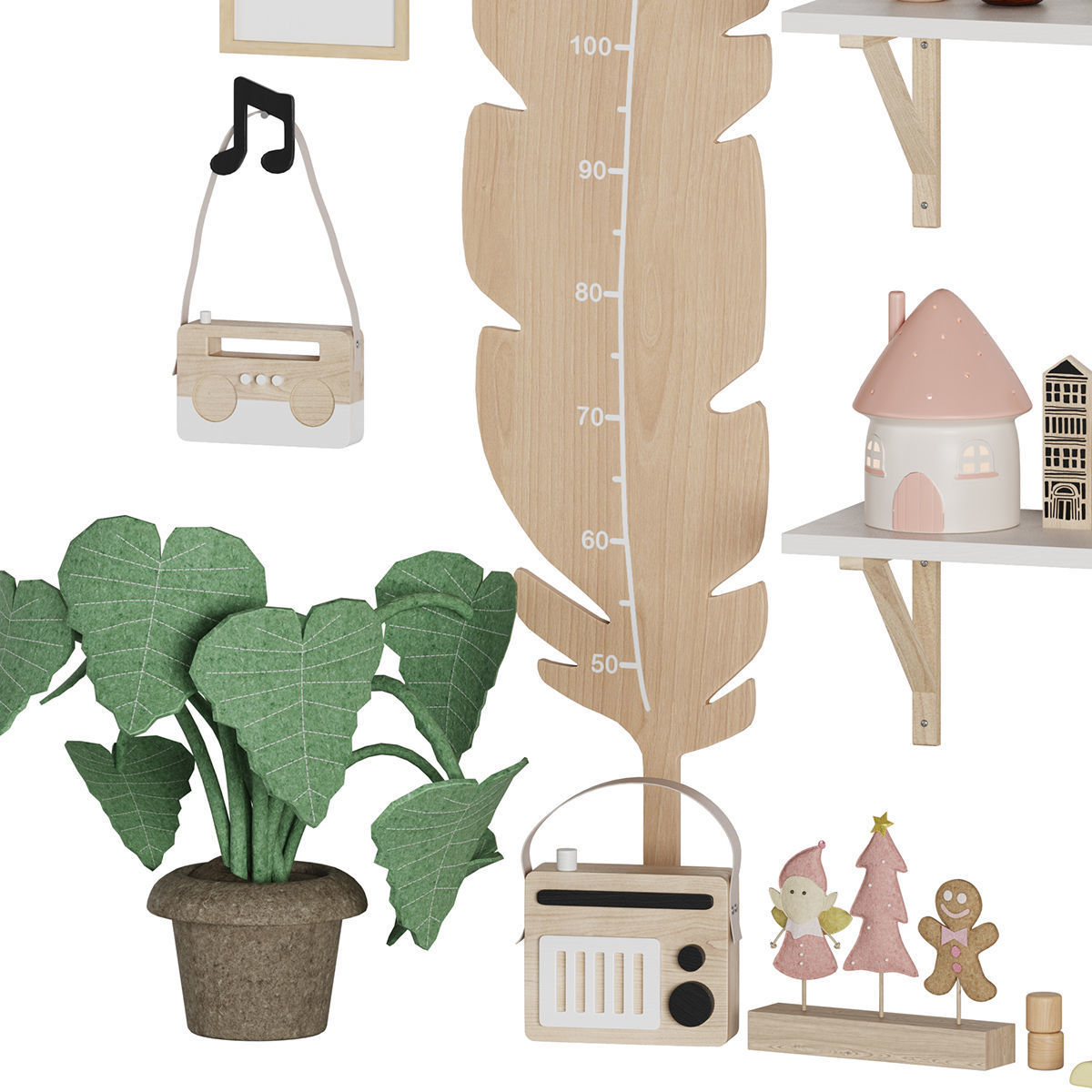 children decor 07 3D model_2