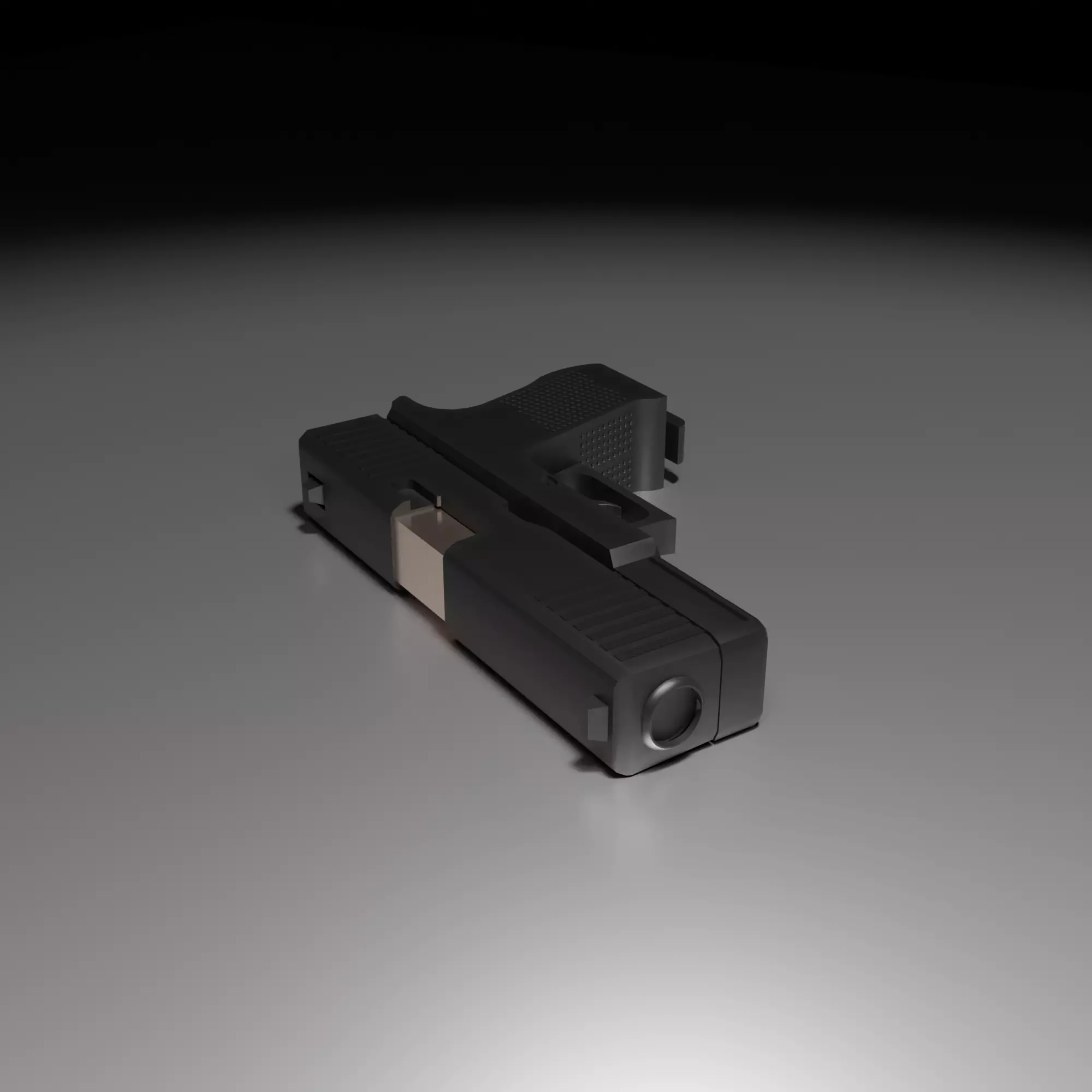 Glock Free 3D model_0