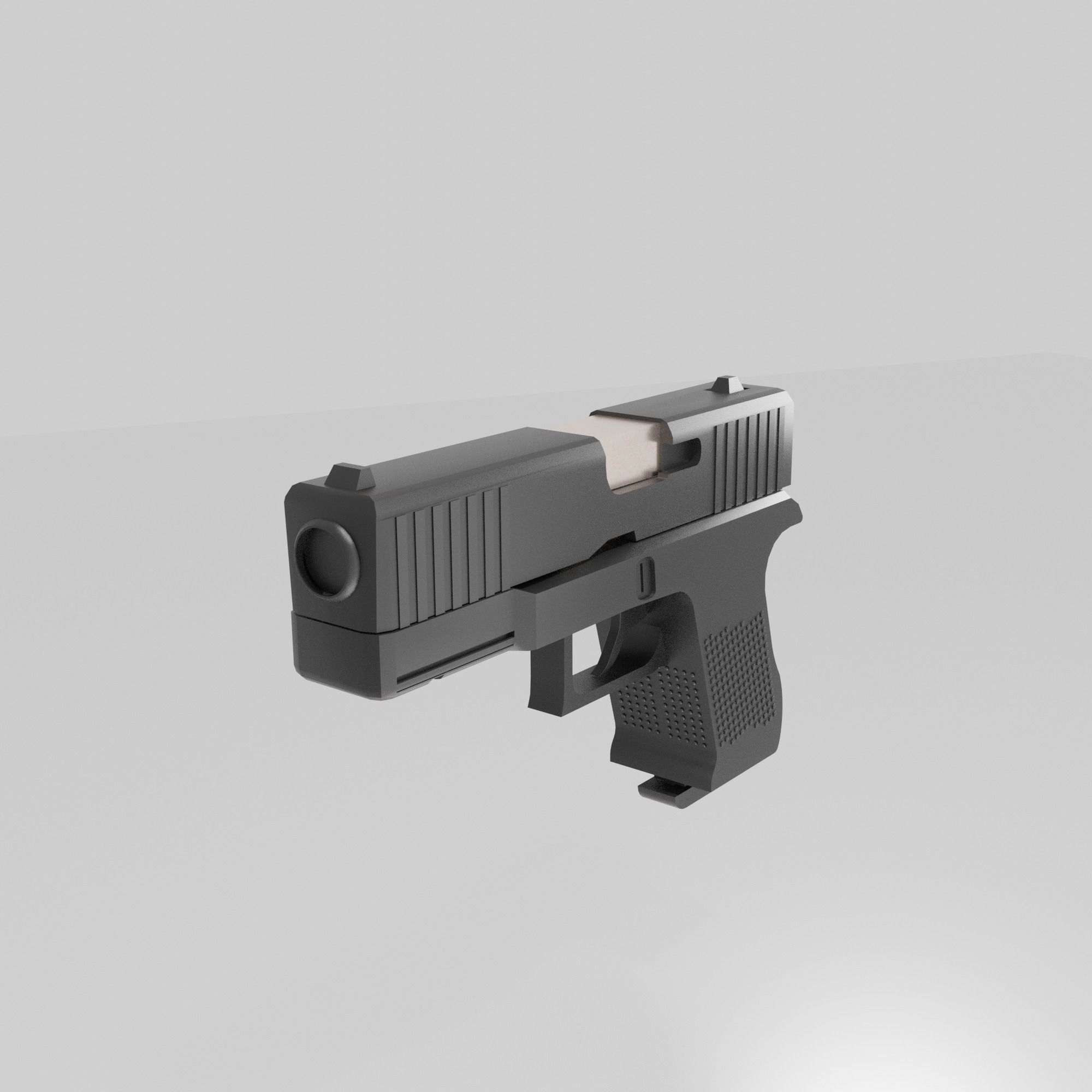 Glock Free 3D model_5