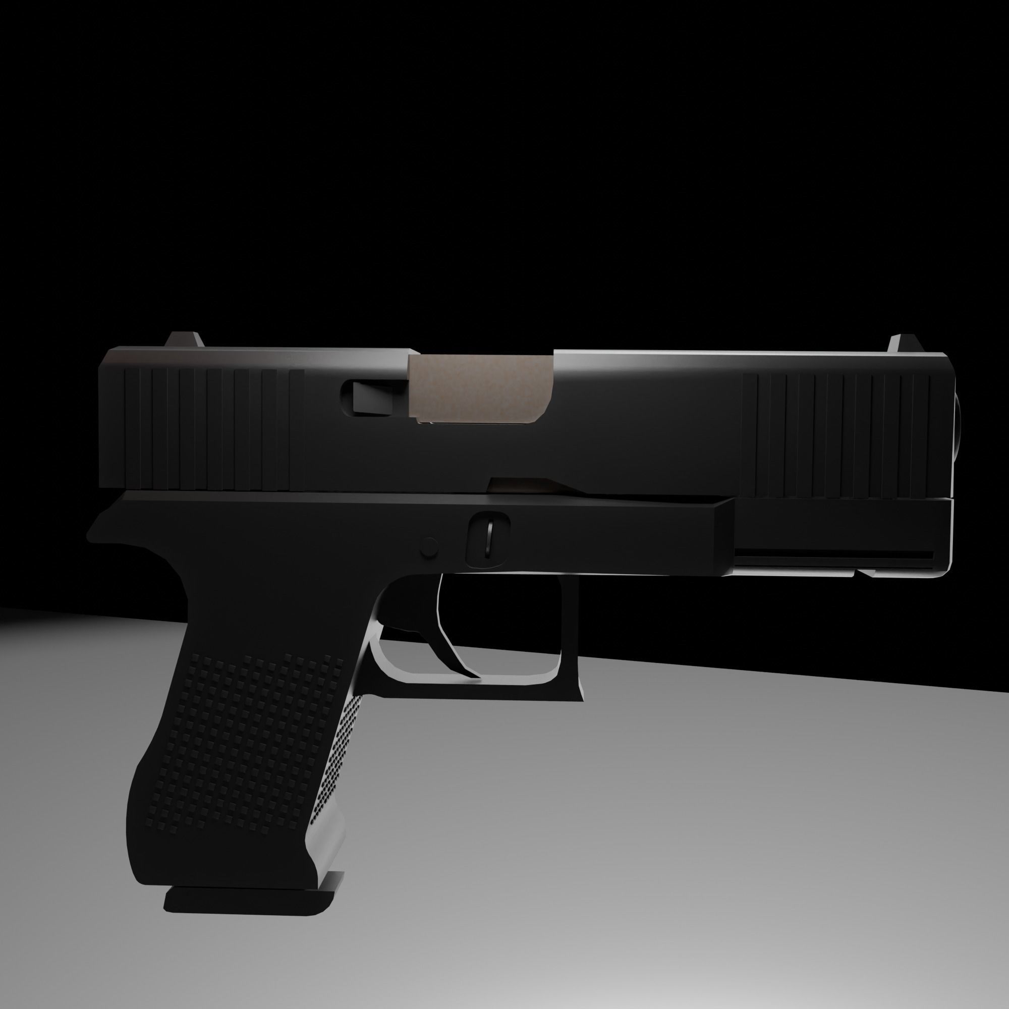 Glock Free 3D model_3