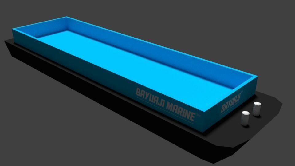 BargeShip 3D model_2