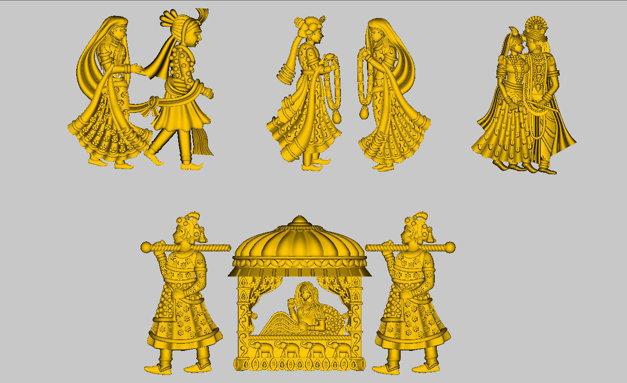 DULHA DULHAN 3D print model_1