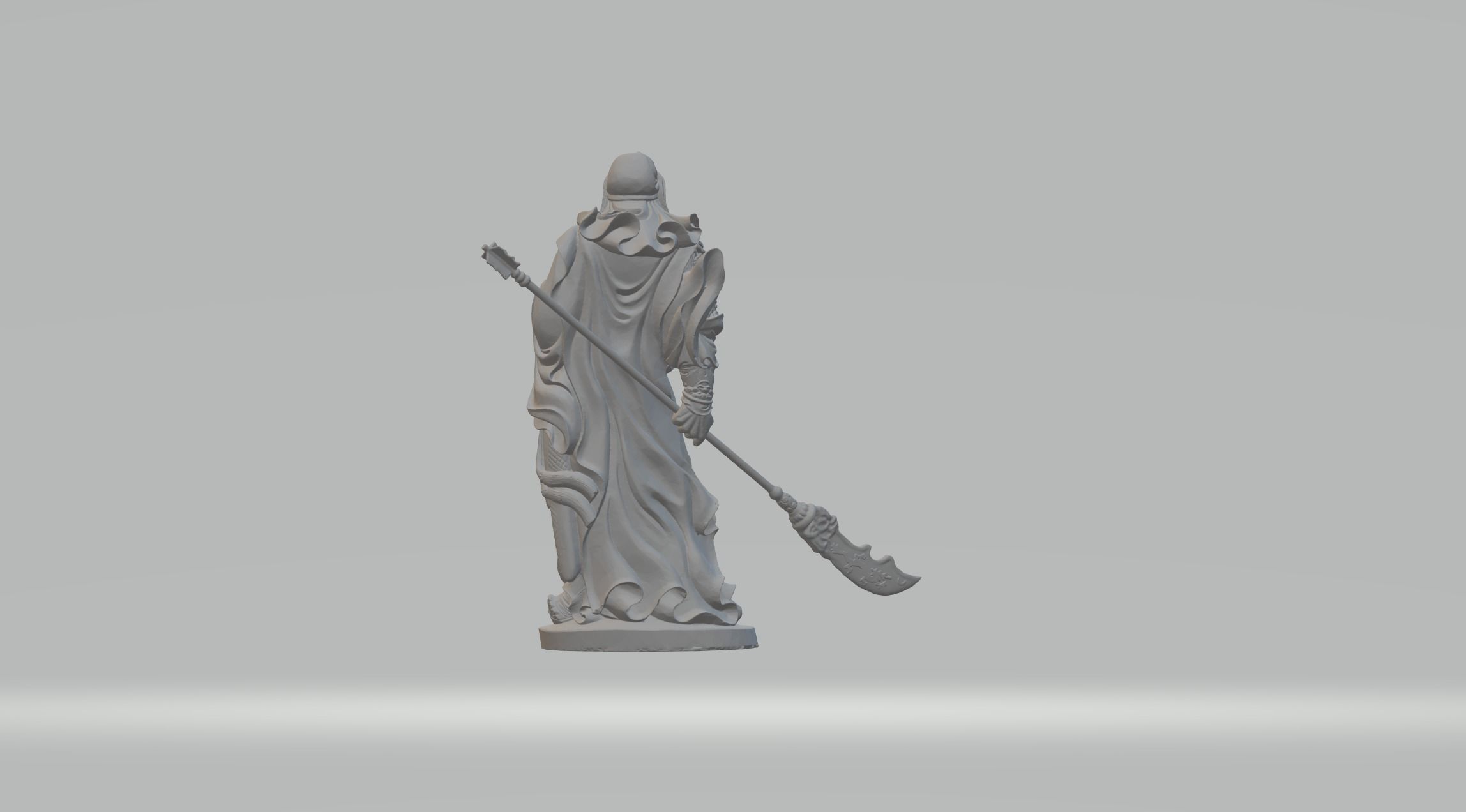 Guan Yu 3D print model_3