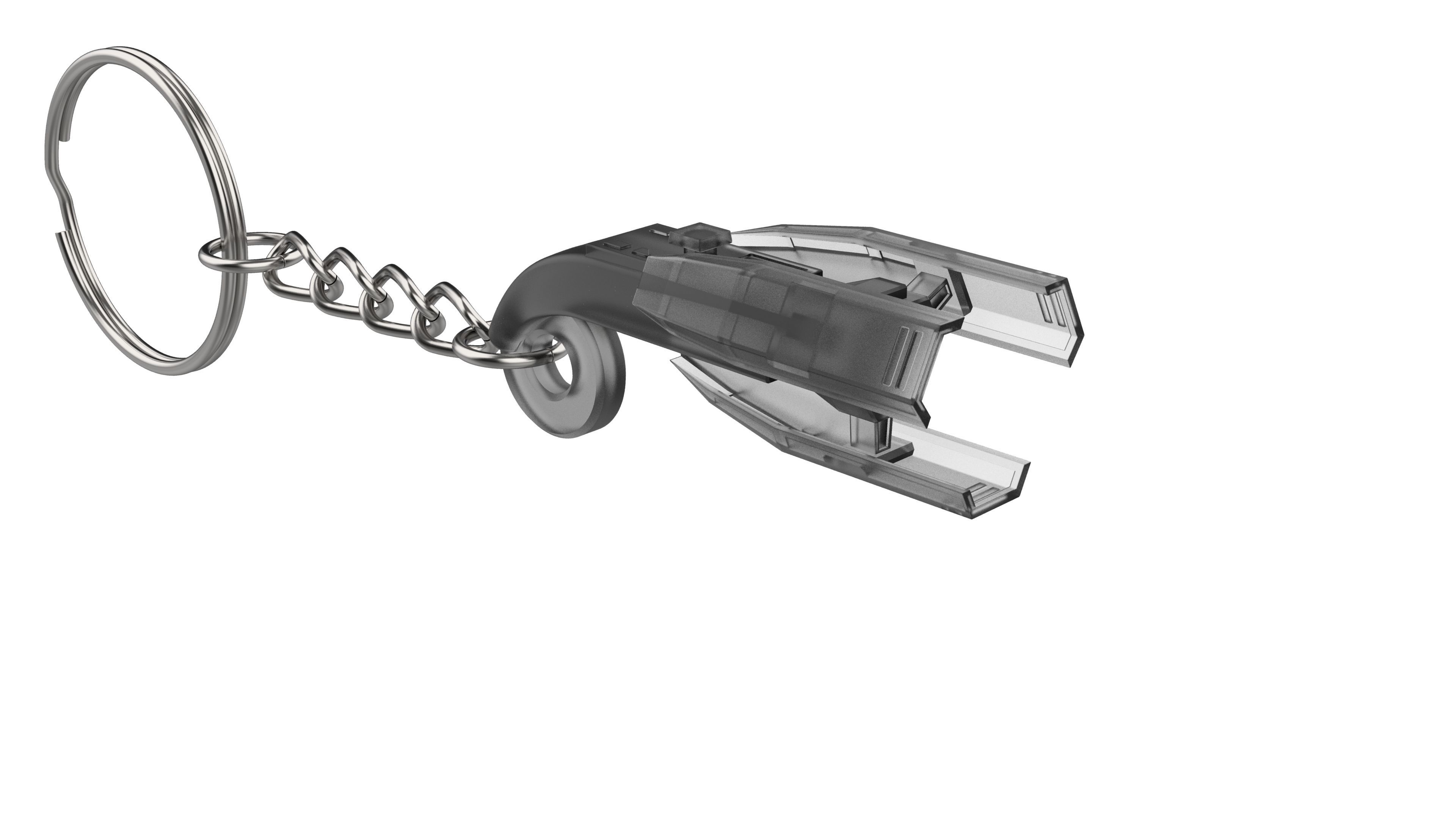 Keychain - Lex Luthor Quantum Device - Printable model - STL 3D print model_1