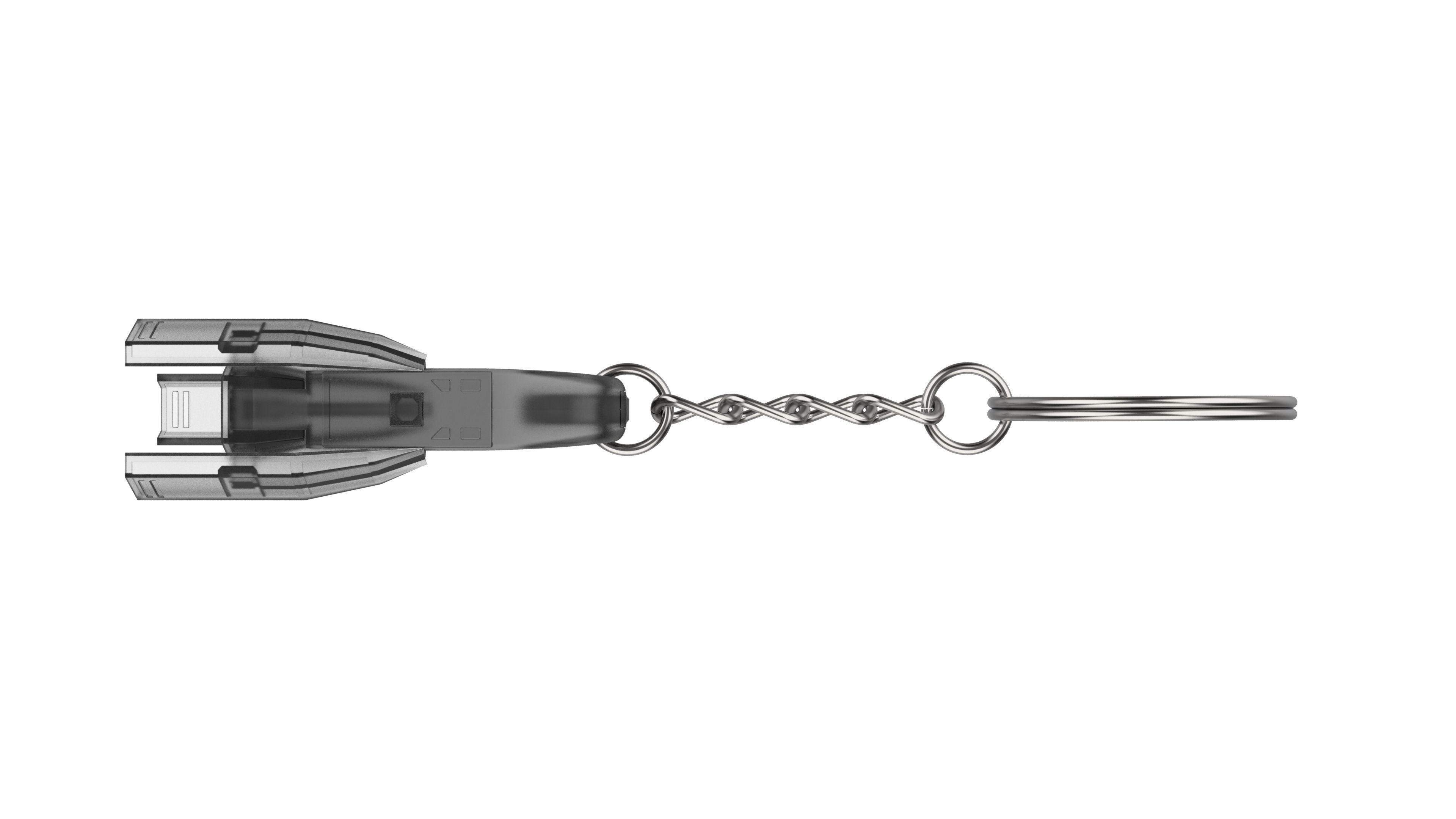 Keychain - Lex Luthor Quantum Device - Printable model - STL 3D print model_8
