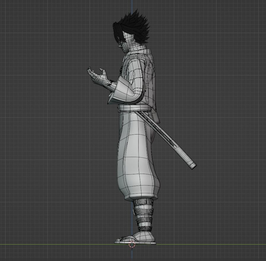 Sanemi Shinazugawa - Demon Slayer 3D model_13