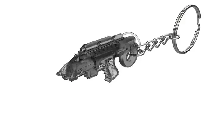 Keychain - Flame Cannon - Legends Of Tomorrow - Printable - STL