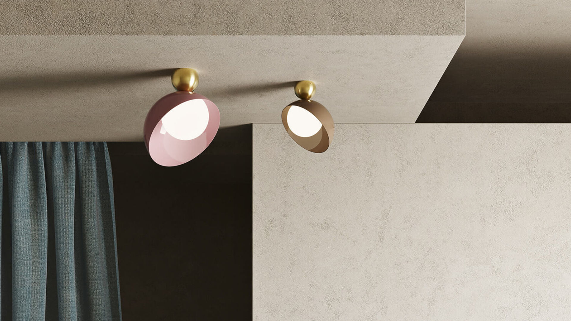 Aurora Ceiling Lamp by Italamp 3D model_6