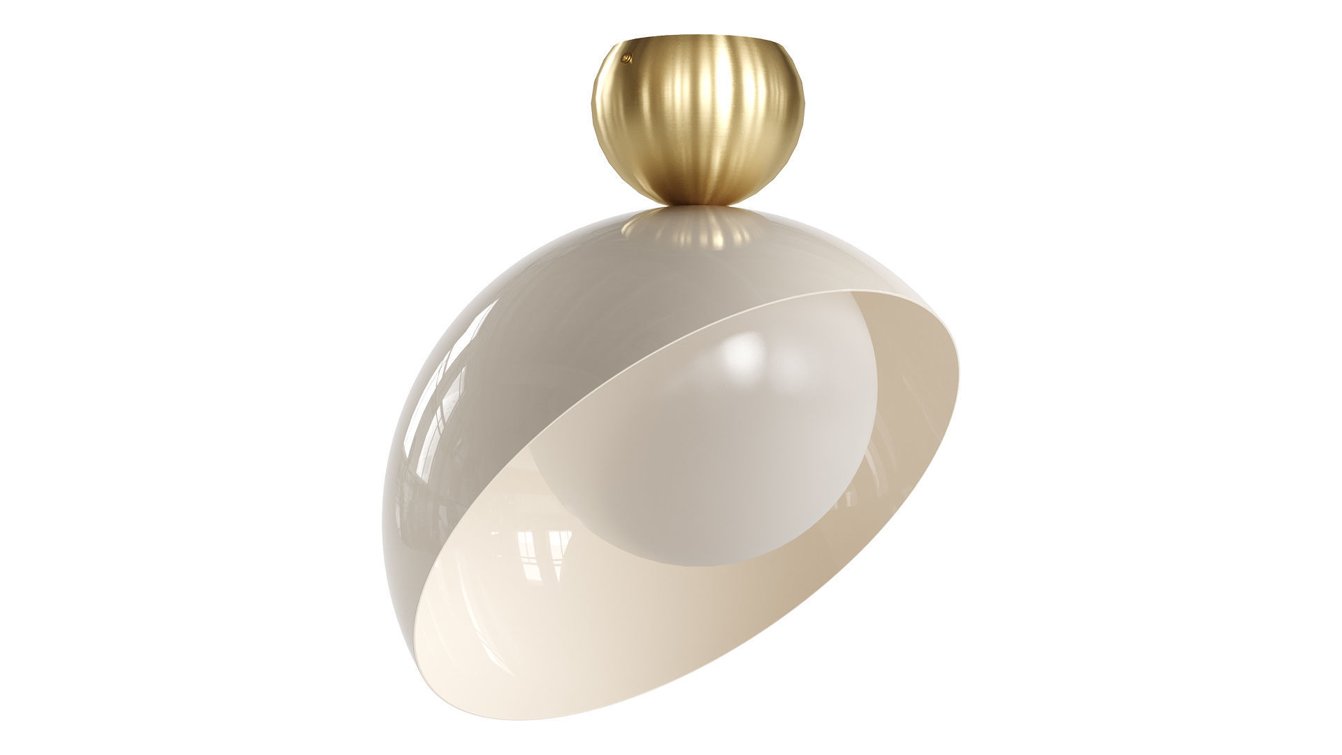 Aurora Ceiling Lamp by Italamp 3D model_4