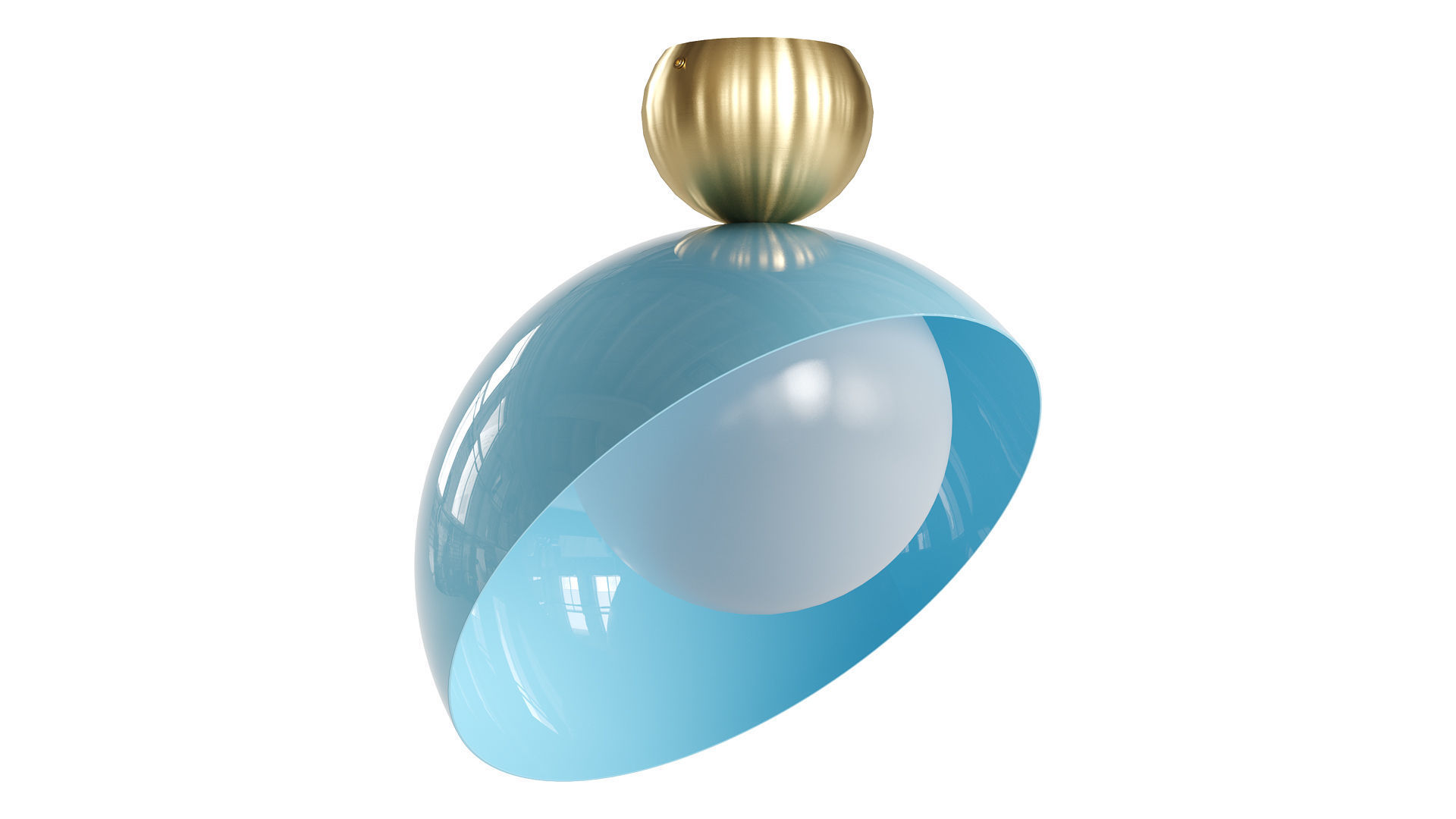 Aurora Ceiling Lamp by Italamp 3D model_5