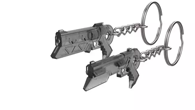Keychain - Lucian Cannons - League of Legends - Printable - STL