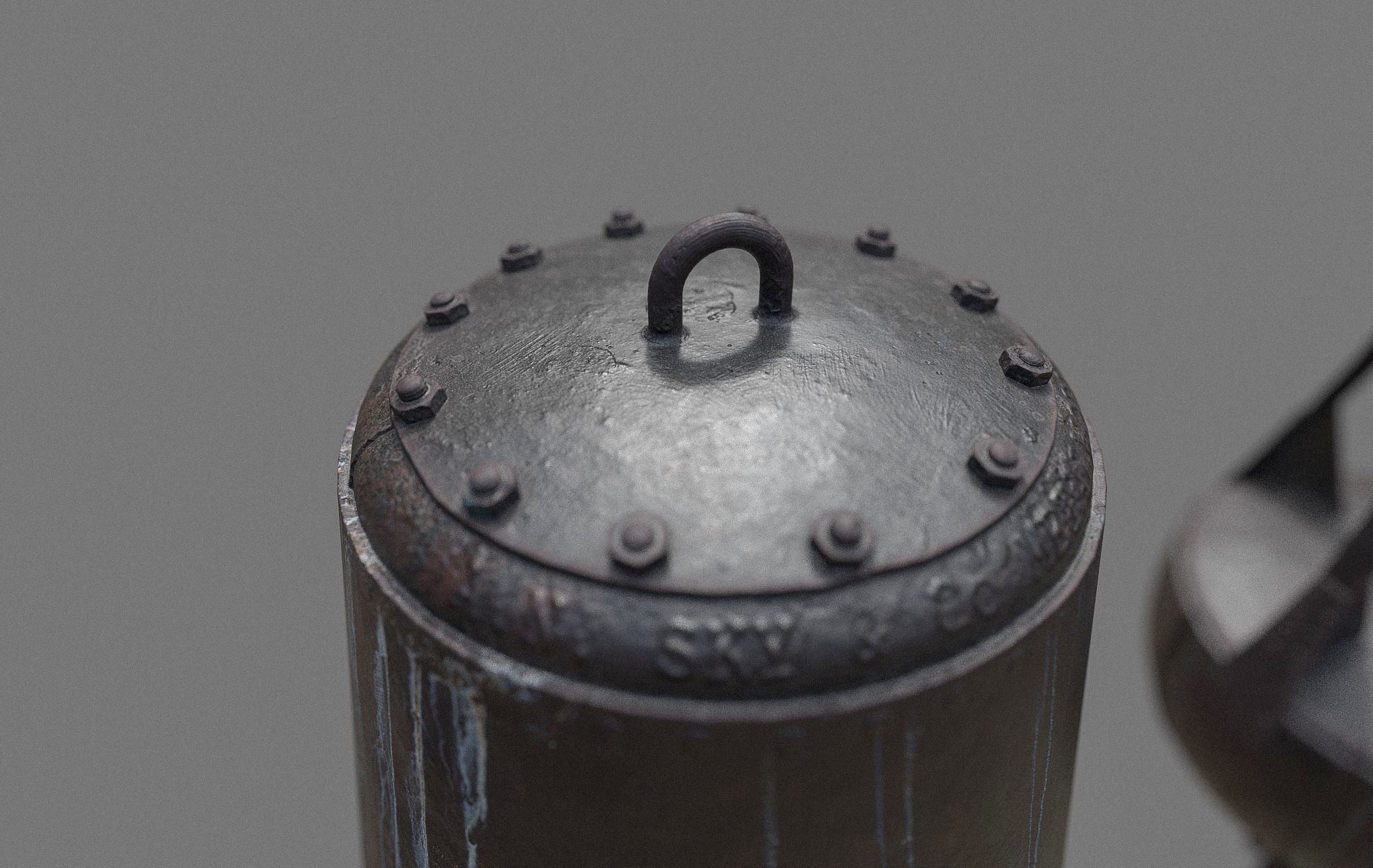 Victorian Iron Buoys Set 3D model_3