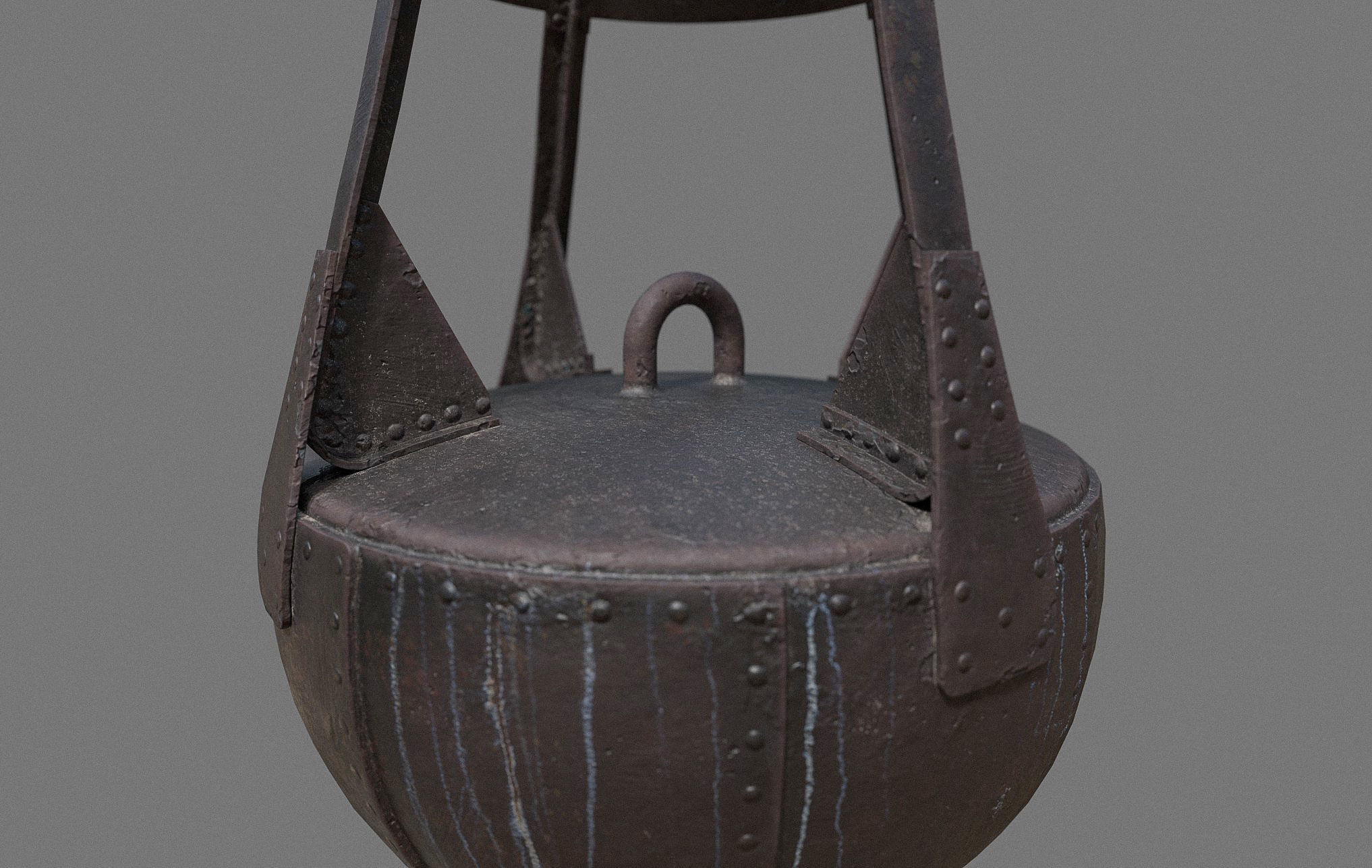 Victorian Iron Buoys Set 3D model_5