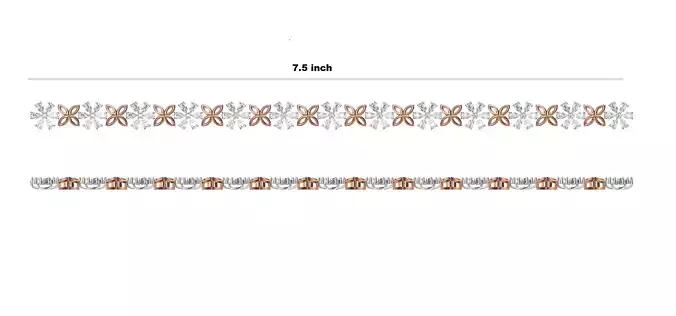 Women Bangle Bracelet STL JCD Details