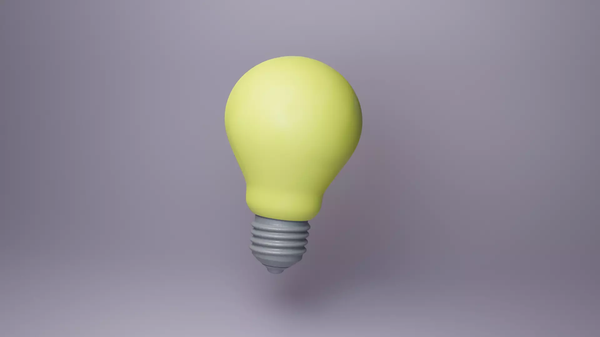 simple bulb Free low-poly 3D model_0