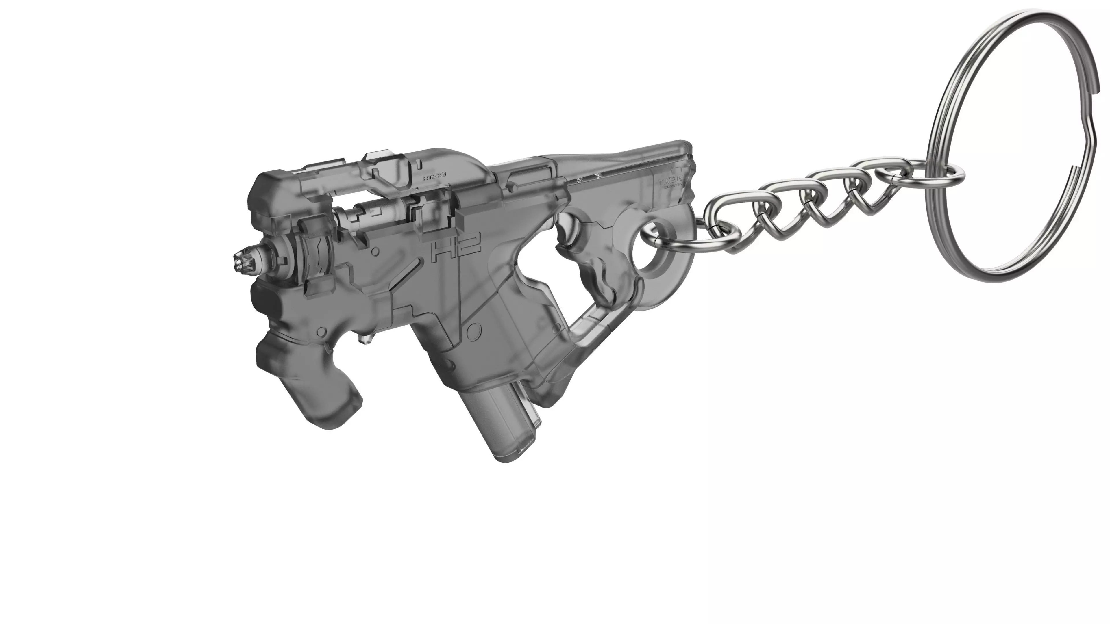 Keychain - M-25 Hornet Cannon - Mass Effect - Printable - STL  3D print model_0