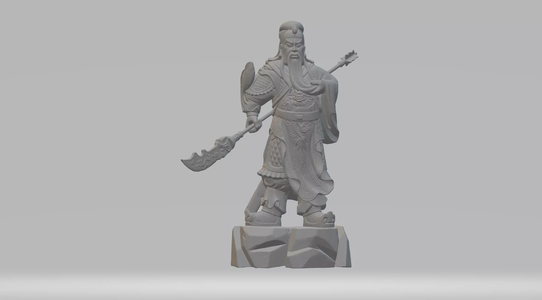 Guan Yu Free 3D print model
