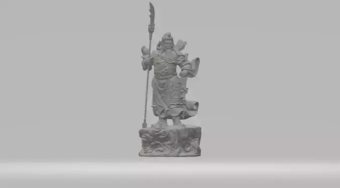 Guan Yu 3D print model