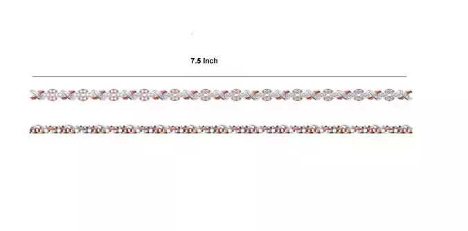 Women Bangle Bracelet STL JCD Details