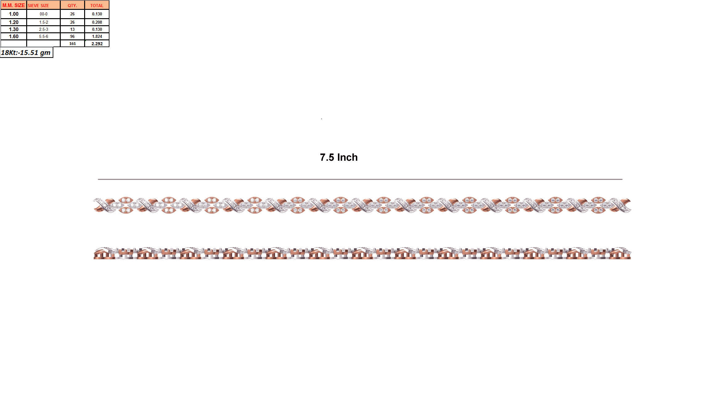 Women Bangle Bracelet STL JCD Details 3D print model_1