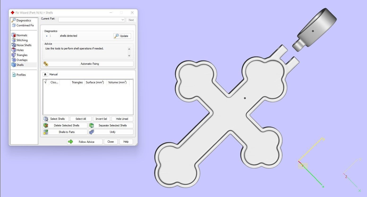 Cross Pendant Classic with Enamel 3D print model_6
