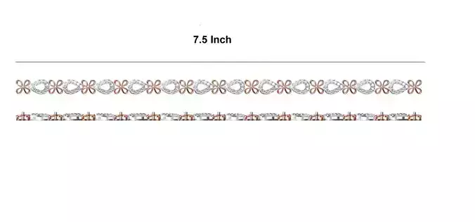 Women Bangle Bracelet STL JCD Details