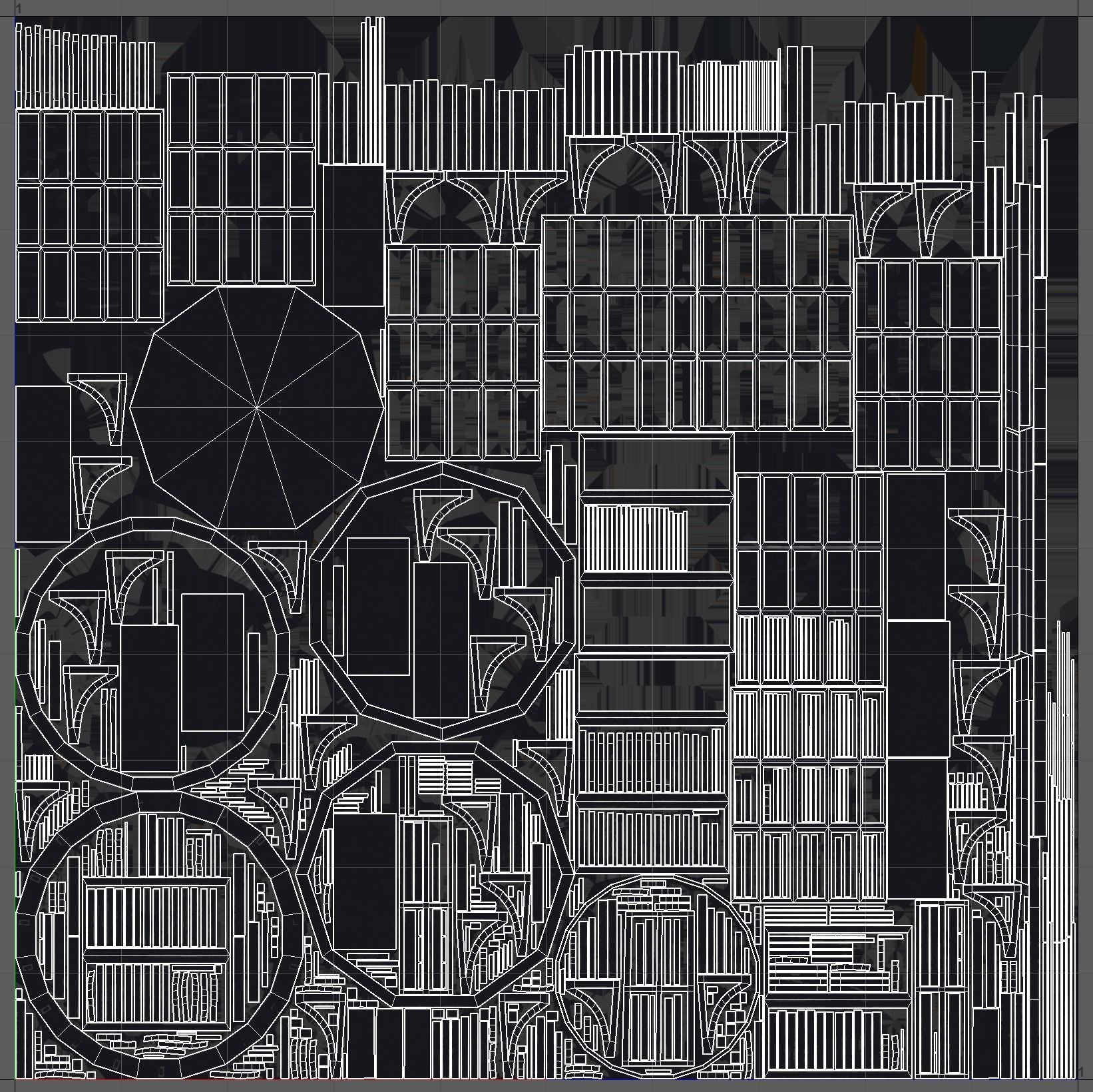 Garden Table 3D model_11