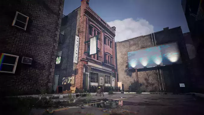 Urban Billboard Prop Pack  40 Assets