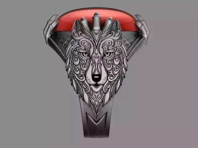wolf ring