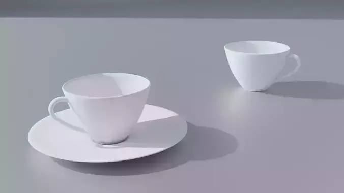 Tea Cup and Plate