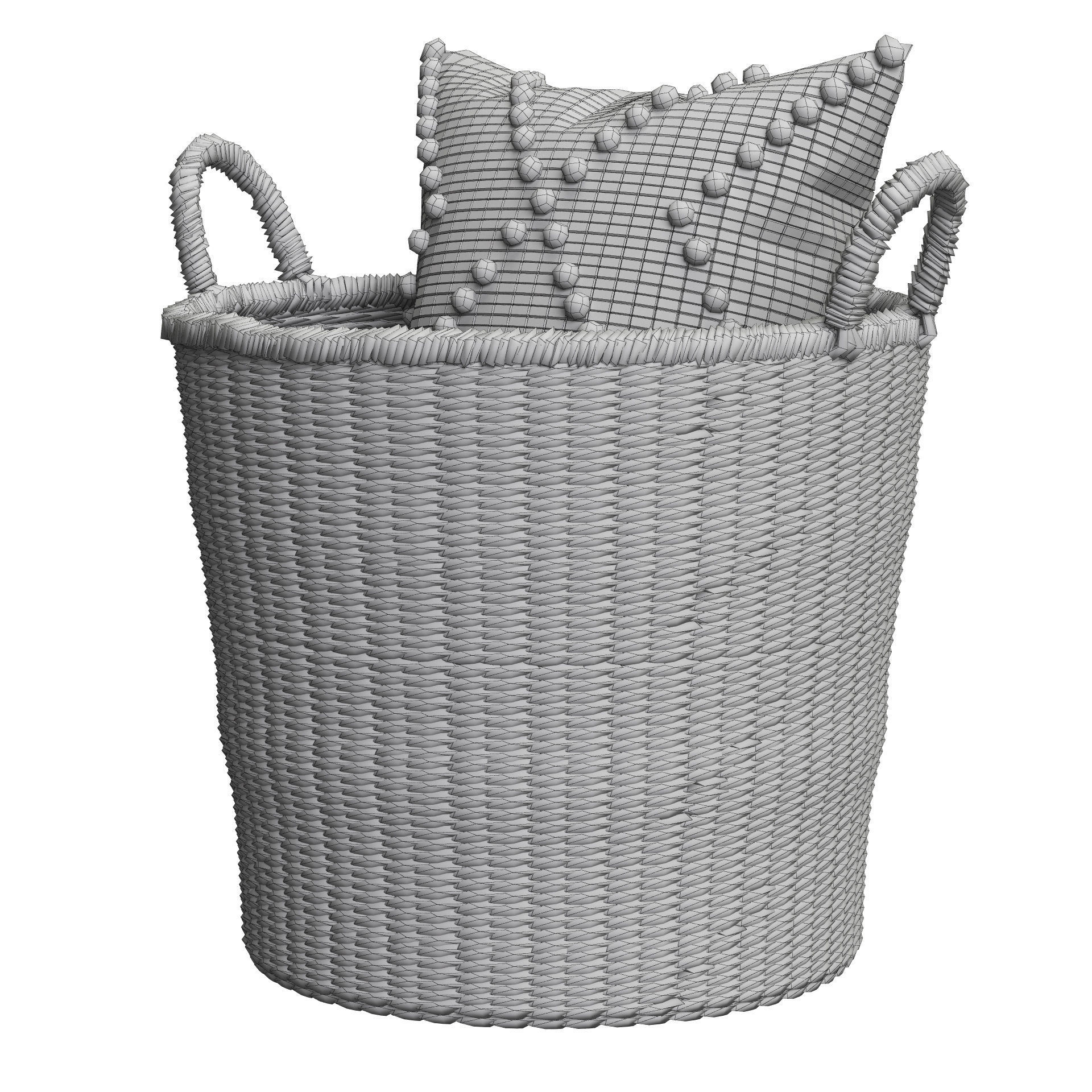 Baskets Set 21 3D model_9