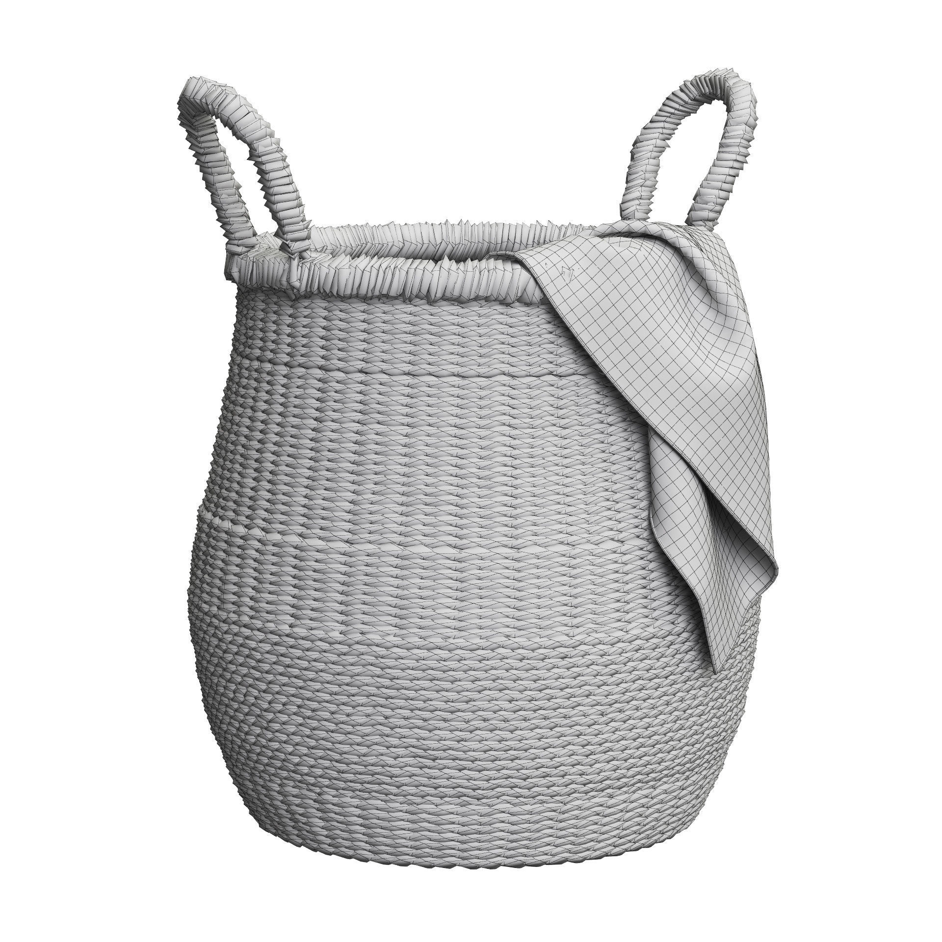 Baskets Set 21 3D model_8