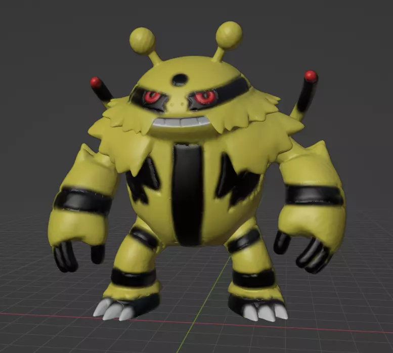 Electivire 3D print model_0