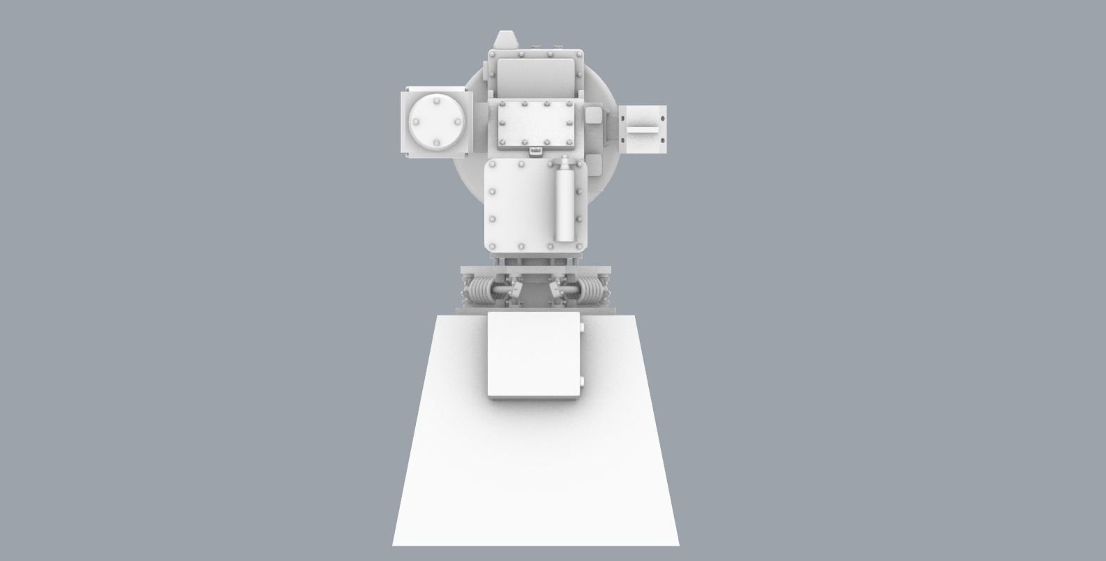 Optronic Director THALES Low-poly 3D model_9