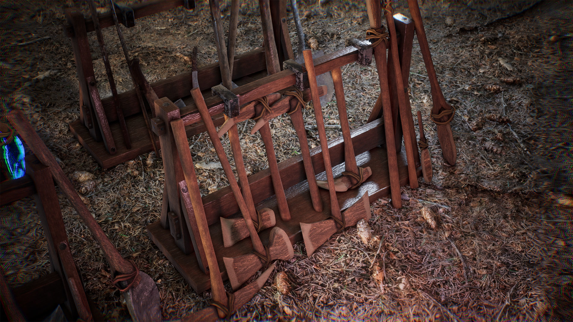 Ultimate Survival Tools 45 Variations Low-poly 3D model_10