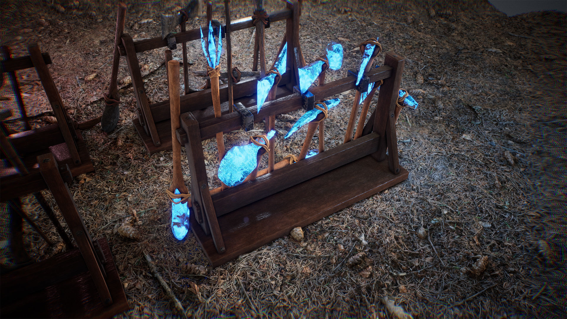 Ultimate Survival Tools 45 Variations Low-poly 3D model_1