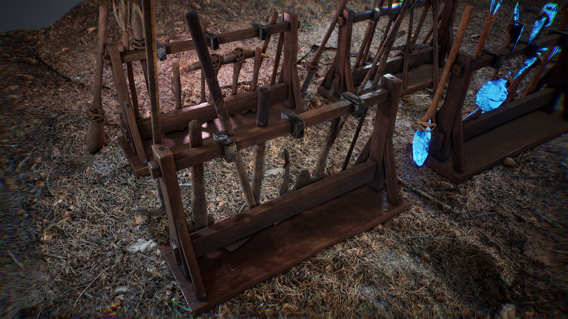 Ultimate Survival Tools 45 Variations Low-poly 3D model_2