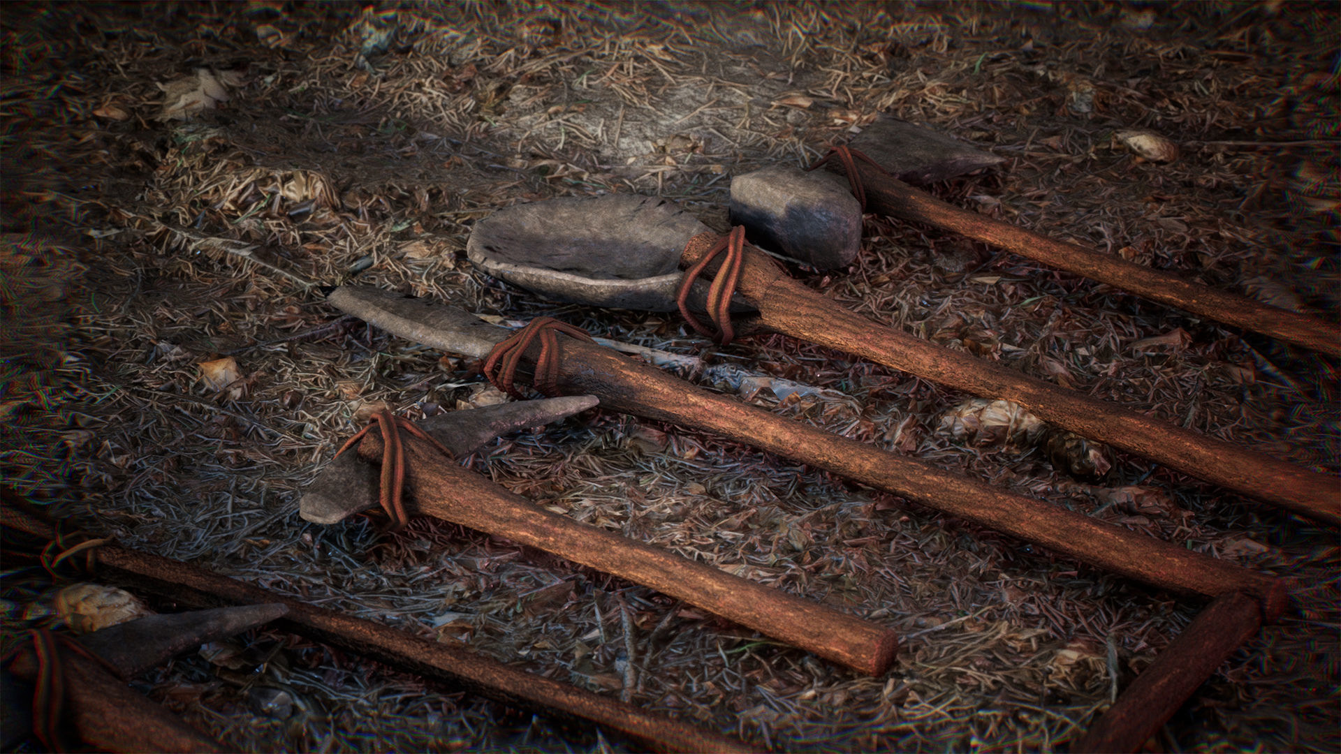 Ultimate Survival Tools 45 Variations Low-poly 3D model_6