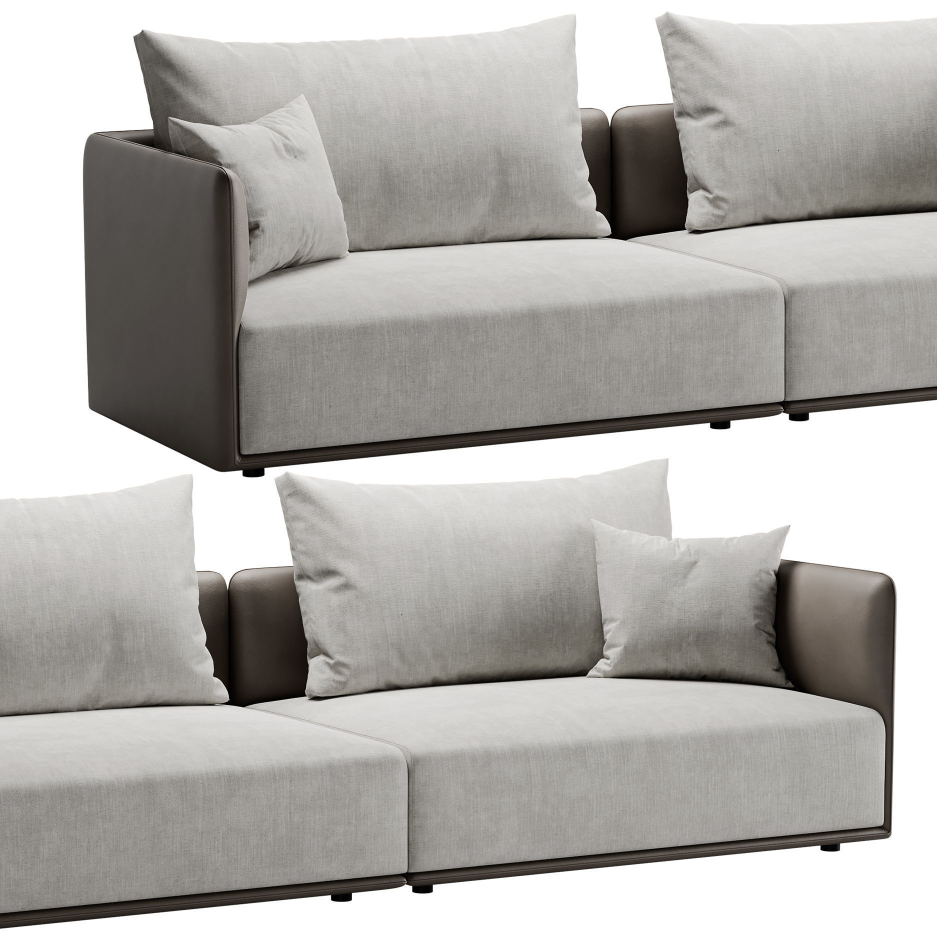Elan New Sofa 3D model_3