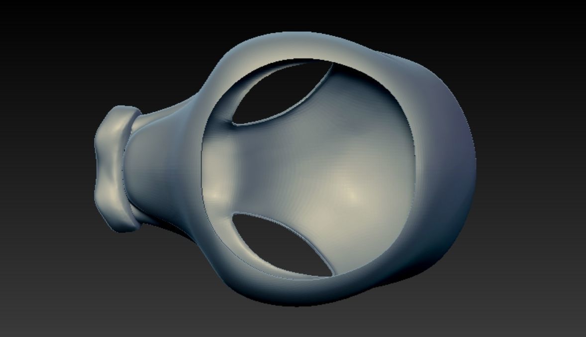 Hashibira Inosuke 3D skull mask 3D print model_4