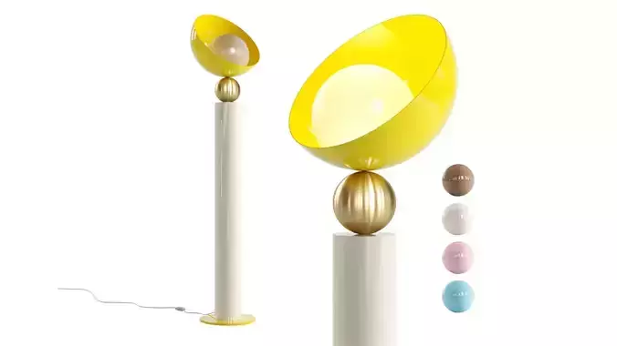 Aurora Floor Lamp by Italamp 3D model