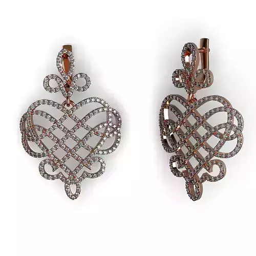 Vintage Diamond Earrings