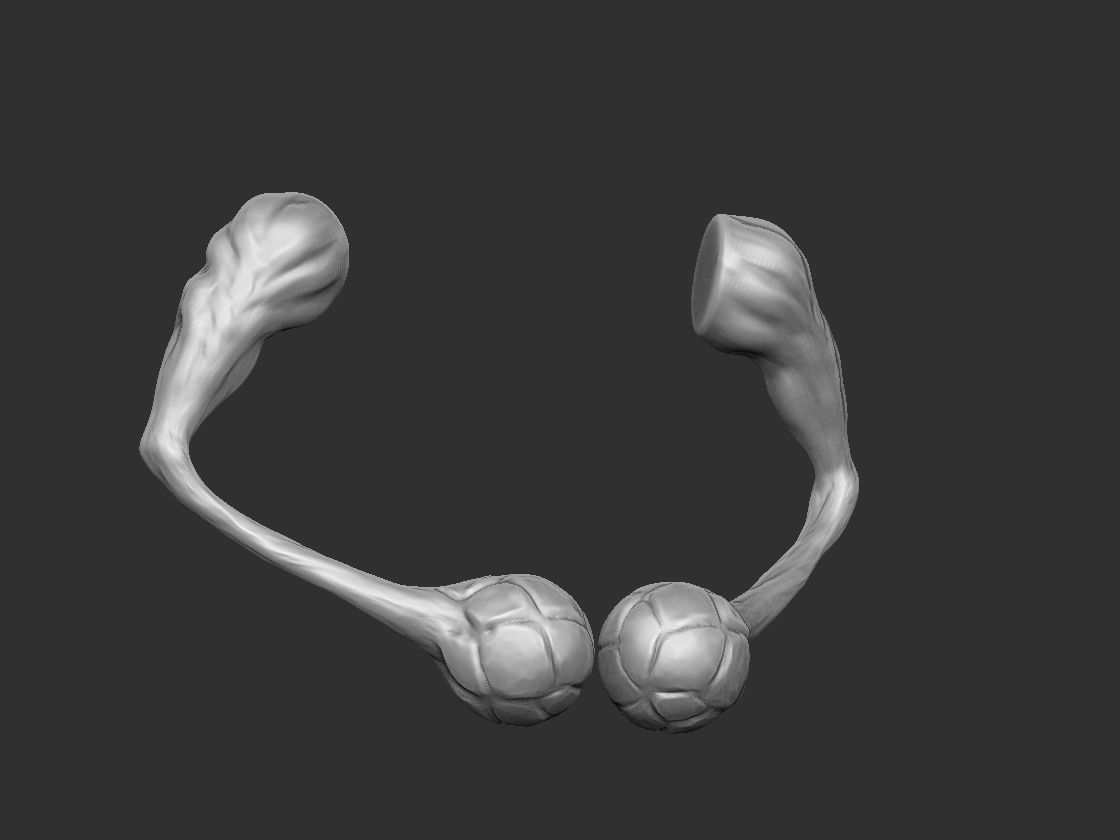 15 Stylized Arm IMM Brush 3D model_5