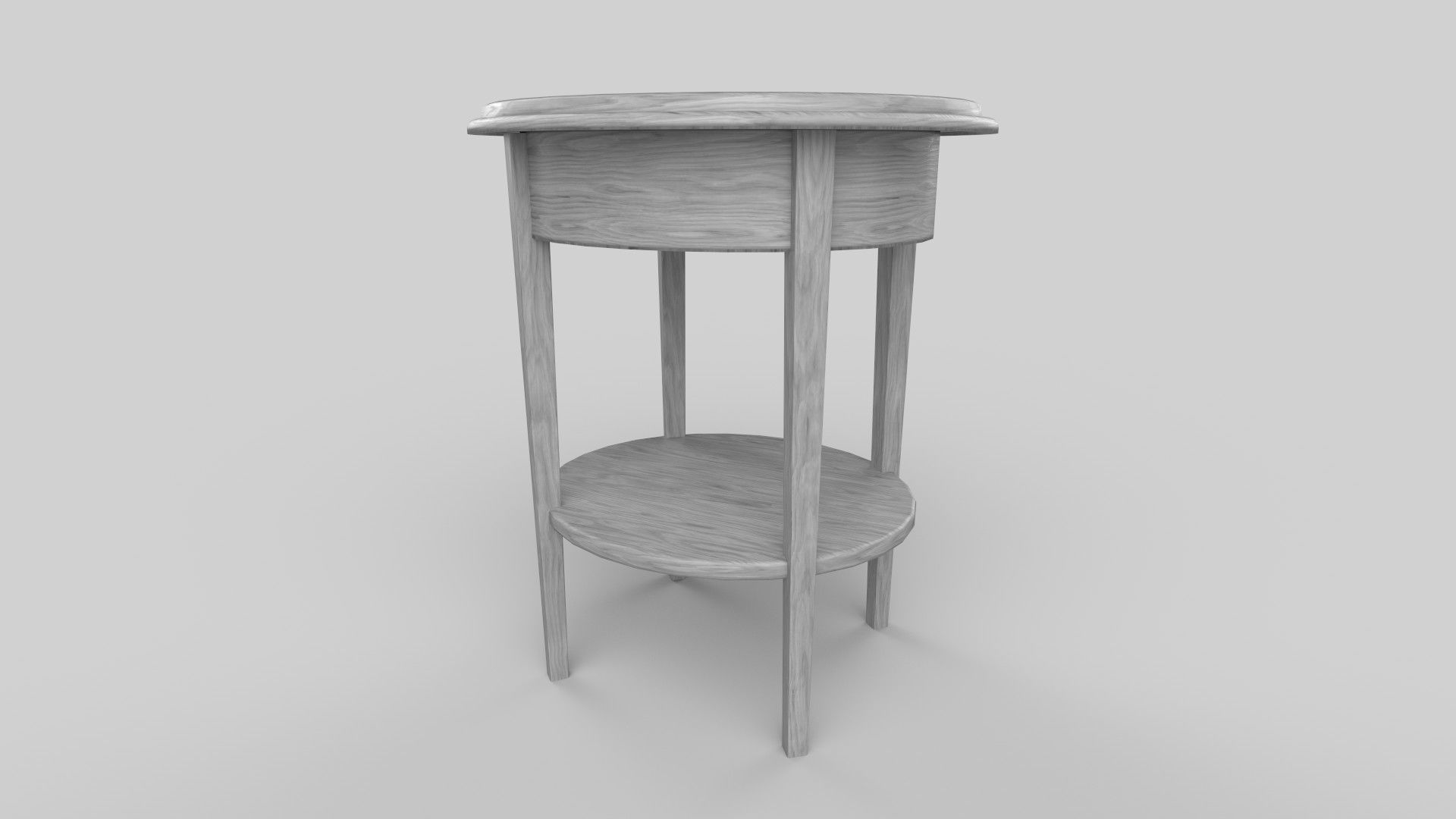 Table Low-poly 3D model_4