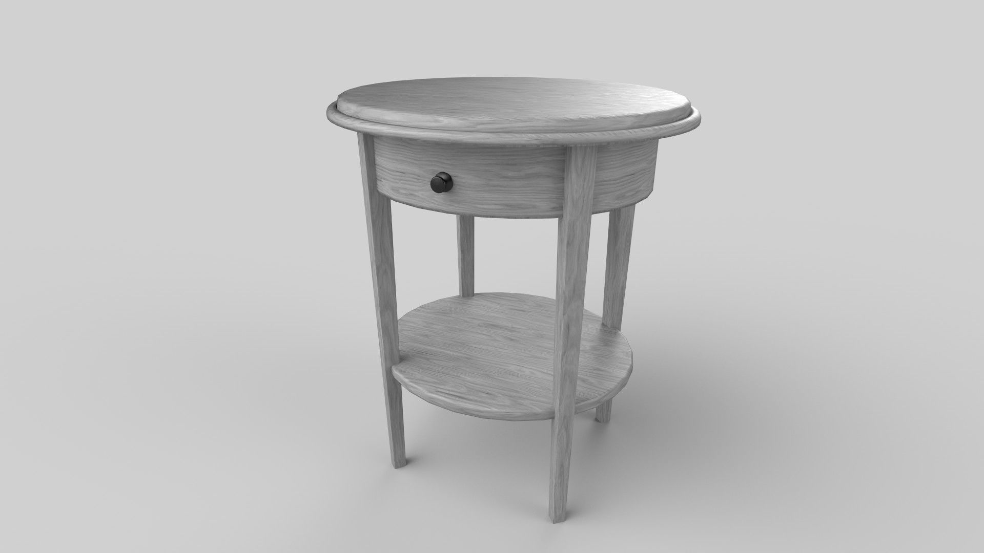 Table Low-poly 3D model_2
