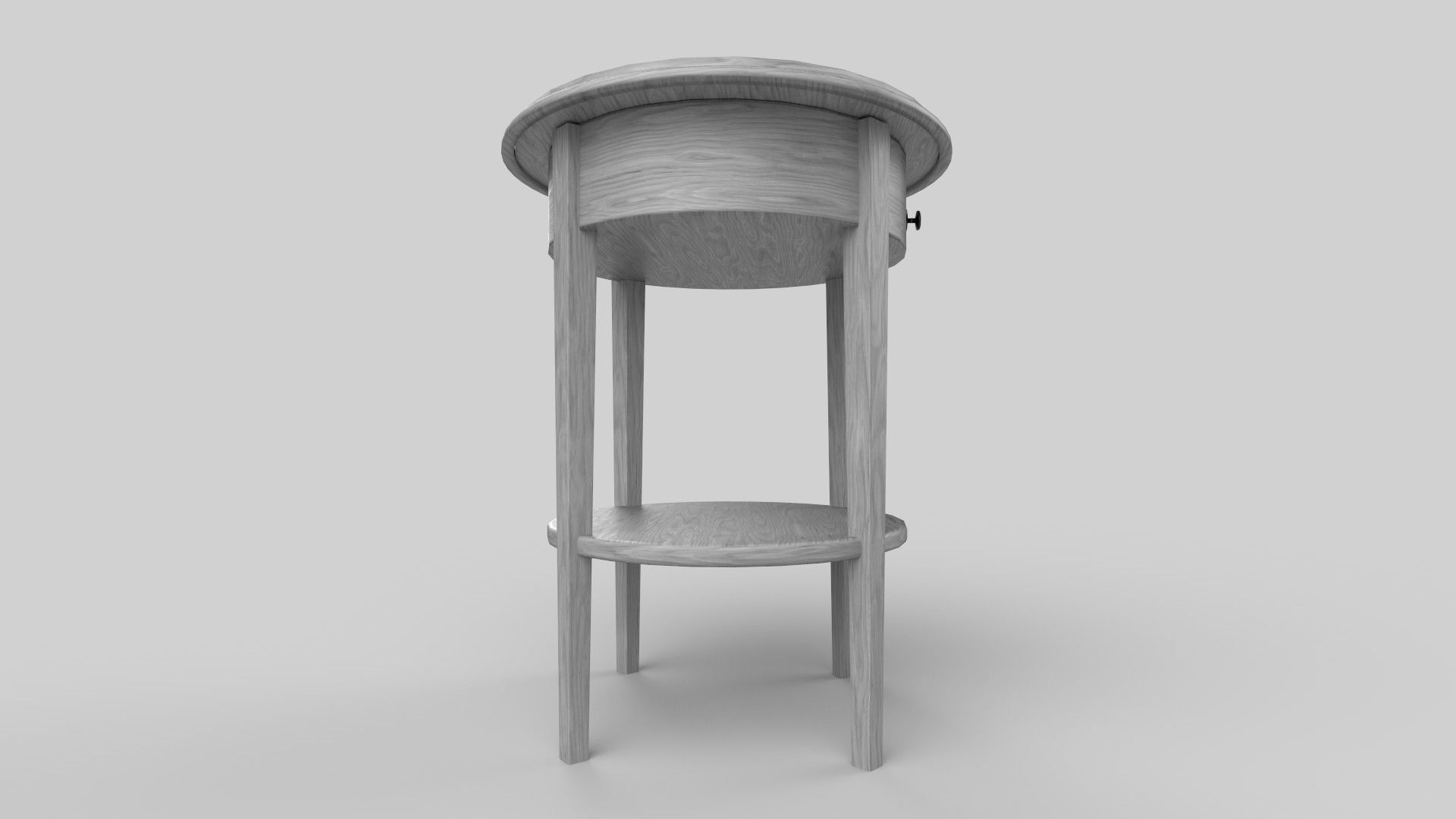 Table Low-poly 3D model_3