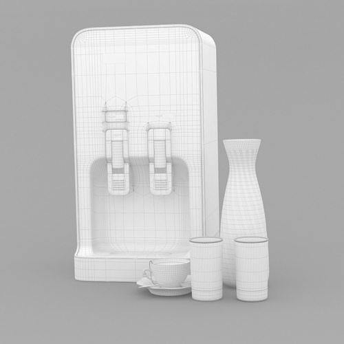 Archmodels vol 270 for c4d - collection of kitchen equipment 3D model 5