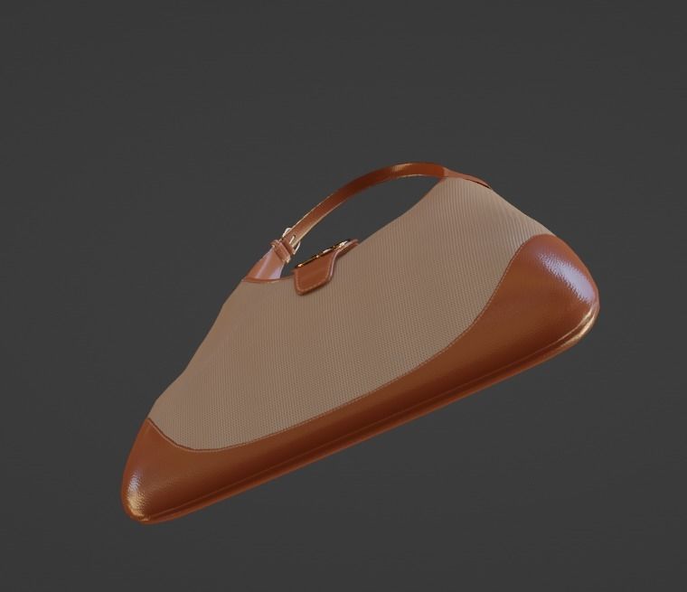 Gucci Aphrodite shoulder bag Low-poly 3D model_16