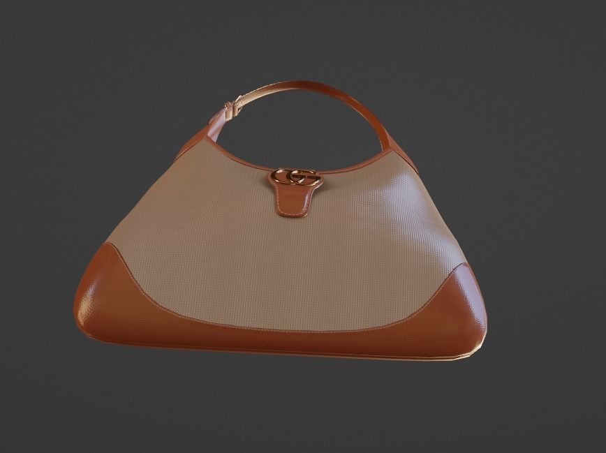 Gucci Aphrodite shoulder bag Low-poly 3D model_25
